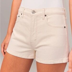 Abercrombie and Fitch Curve Love Mom Shorts